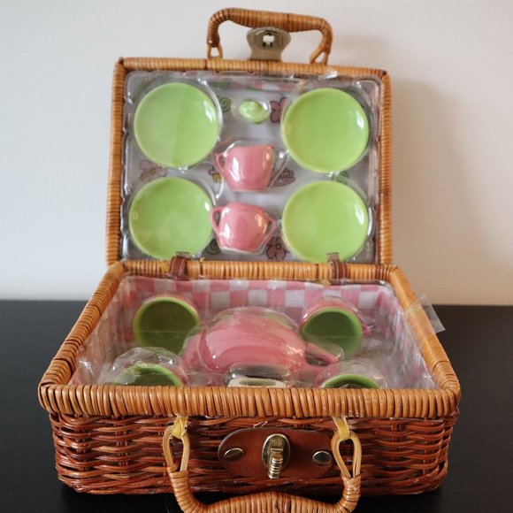 Vintage Porcelain Tea Set - Picture 2 of 7